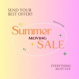 Accepting ALL best offers!!